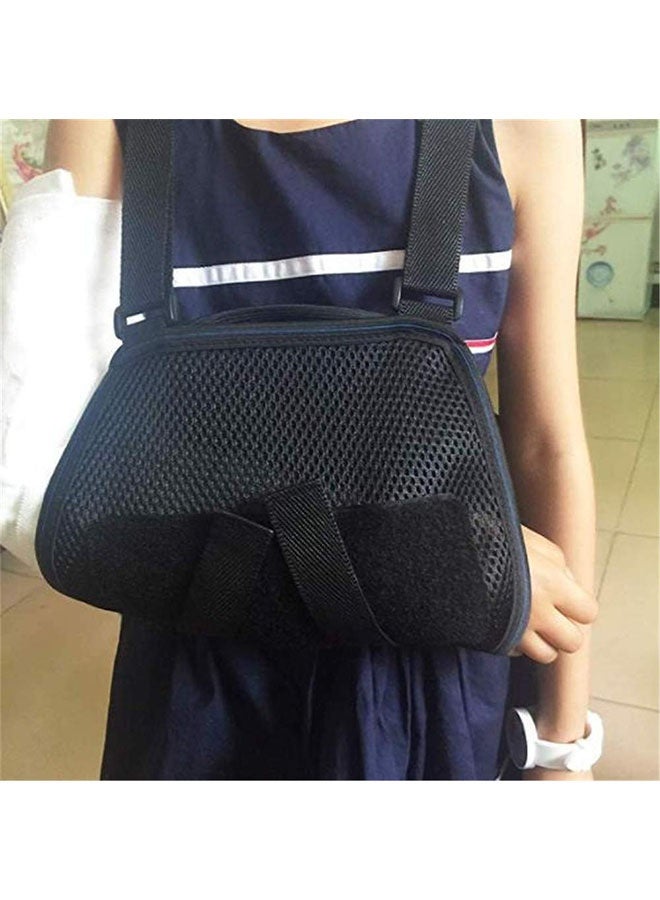 Realfrog Arm Sling for Kids, Children's Breathable Wrist Dislocation Protection Bracket, Padded Children Arm Support Sling Shoulder Immobilizer for Broken Elbow - Image 3