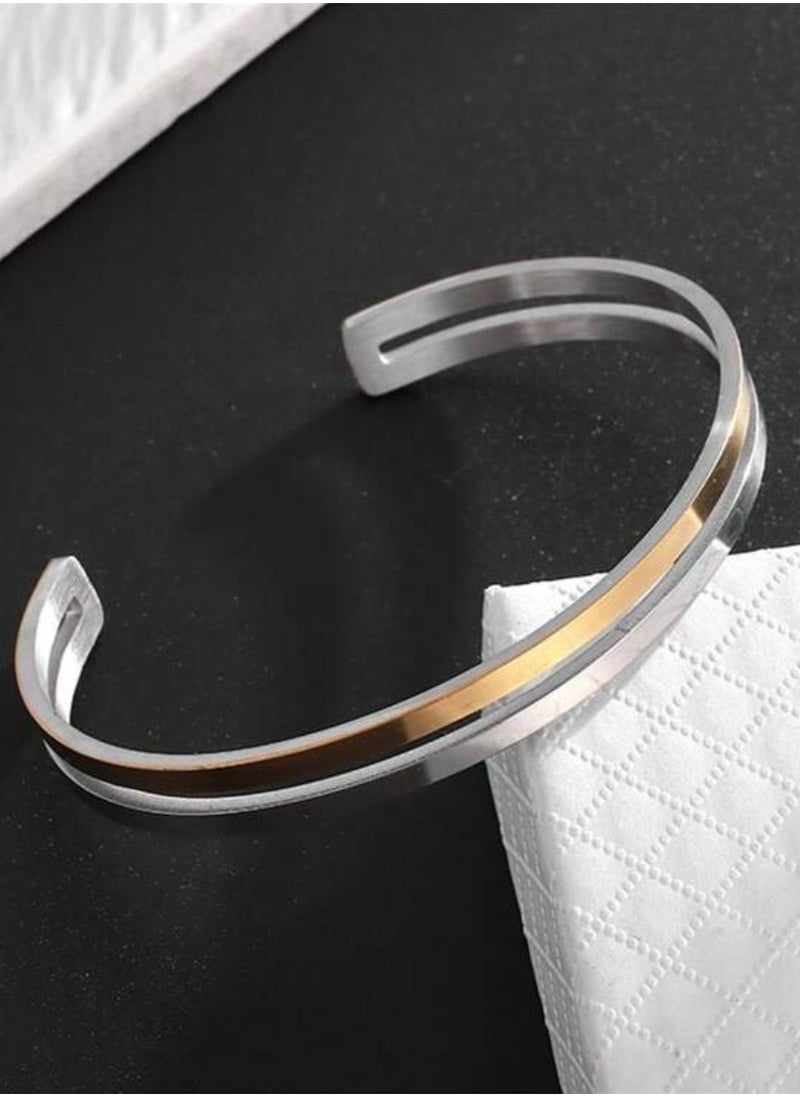 JewelryLand Men’s Bracelet Made Of Stainless Steel  - Image 1