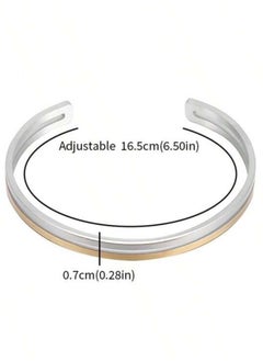 JewelryLand Men’s Bracelet Made Of Stainless Steel  - Image 3