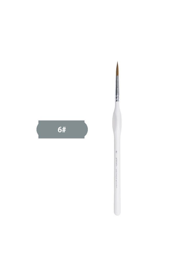 Nine Extremely Three-sided Drawing Pen Watercolor Gouache Brushwork Outline Tracing Pen Drawing Surface-drawing Photo Pen Extra Traditional Chinese Painting Hand-painted - Image 1
