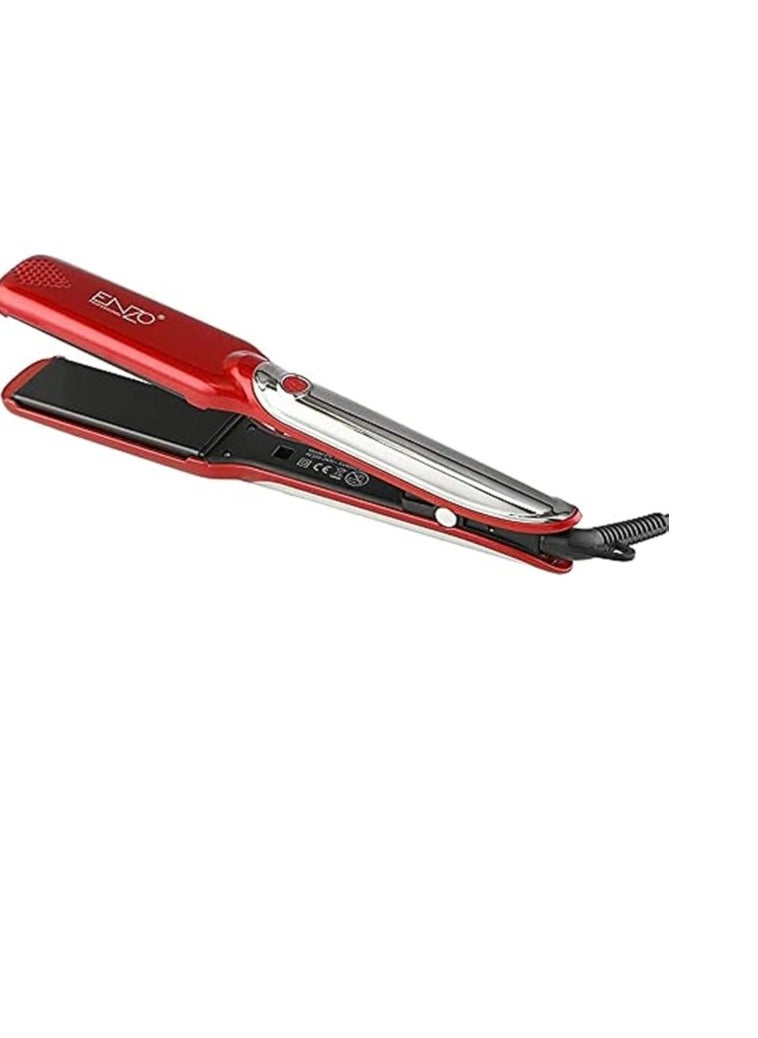 ENZO Enzo Hair Straightener - Ceramic - 950°F, Red  - Image 1