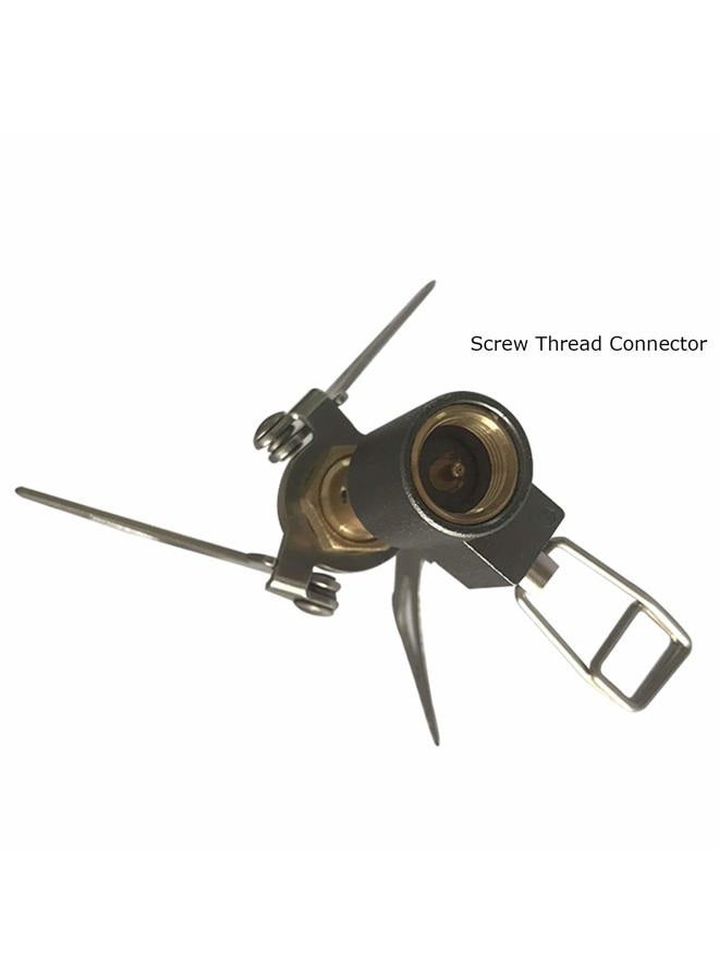 DESERT & FOX Ultralight Mini Camping Stove, 2600W Power Titanium Alloy Automatic Foldable Outdoor Cookware Tool for Picnic, Cookout, Camping, Hiking - Image 4