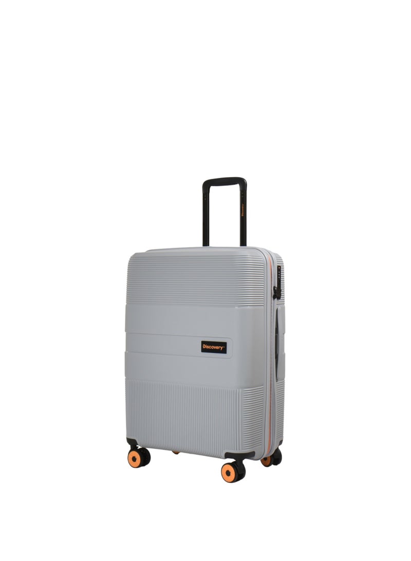 Discovery PP Trolley 3 Piece Luggage Set DL02H0.01-3P Expandable Hard Shell Suitcase Set with TSA Lock & 4 Double Spinner Wheels - Image 2