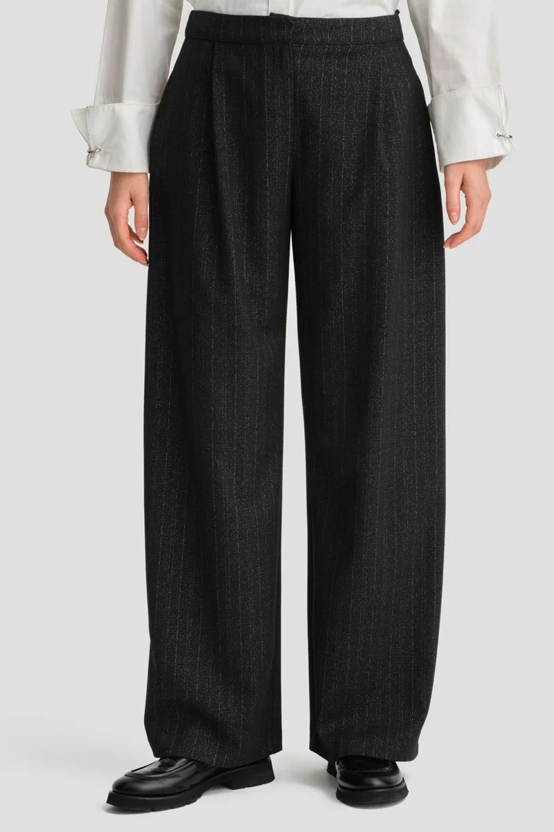 ARMINE Glittery Trousers 24K2714 Black