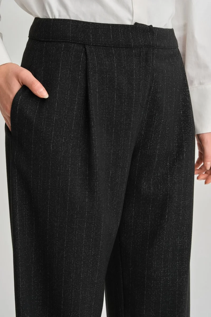 ARMINE Glittery Trousers 24K2714 Black