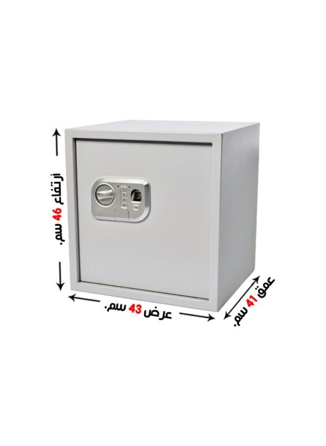 Generic Luxury Fire-Resistant Digital Security Safe With Fingerprint,Electronic Number Pad And Lock And Physical  Key 46*41*43 CM  - Image 1
