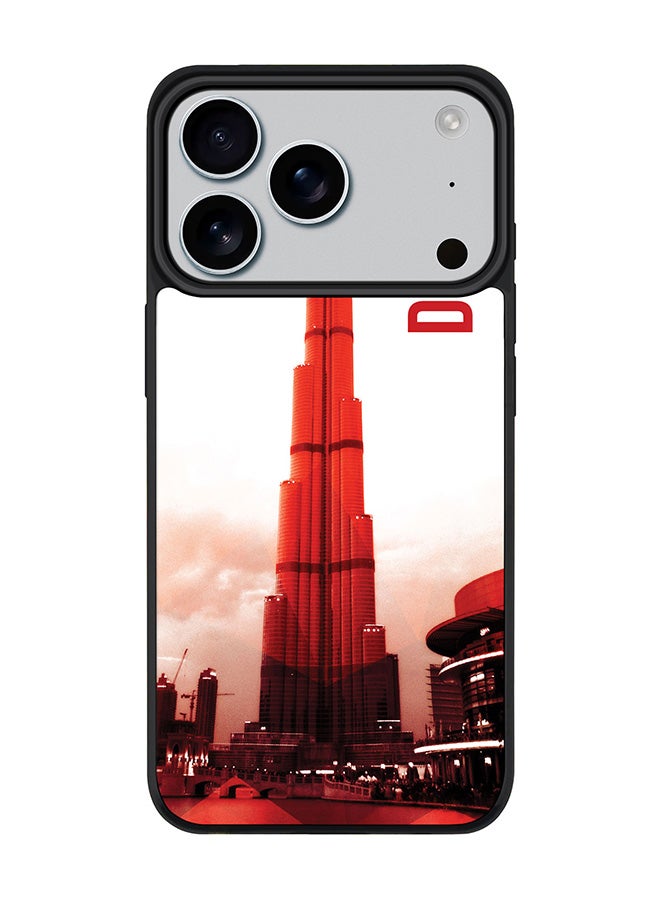 Stylizedd iPhone 17 Pro Case, [Compatible with MagSafe] Slim Magnetic cover Phone Case iPhone 17 Pro -Dubai - The Burj - Image 1