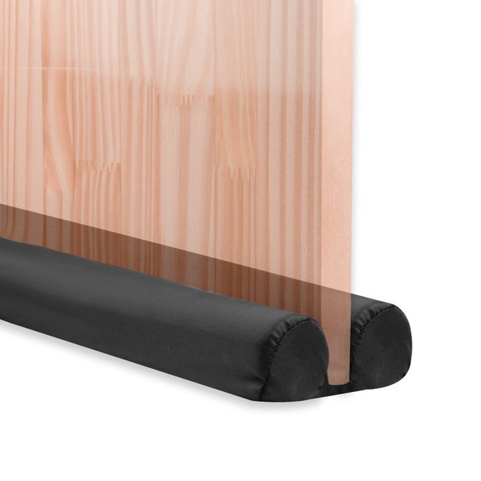 ADJUSTABLE UNDER DOOR DRAFT STOPPER EFFECTIVELY BLOCKS COLD AIR WIND DUST AND REDUCES NOISE 30 LENGTH