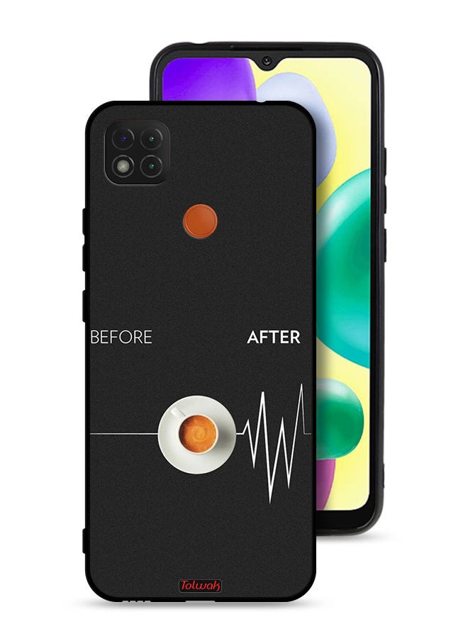 Tolwak Xiaomi Redmi 9C Protective Case Cover Before After  - Image 1