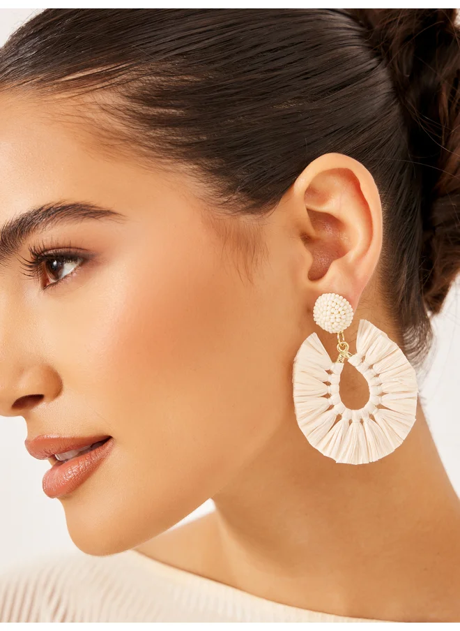 ستايلي Styli Boho Textured Earrings
