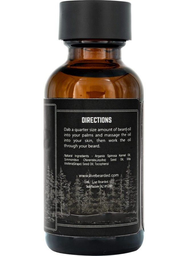 Live Bearded Beard Oil 1880 Premium Beard And Skin Care With Jojoba Oil 1 Fl. Oz. Beard Itch And Dry Skin Relief Handcrafted With Allnatural Ingredients Made In The Usa - Image 3