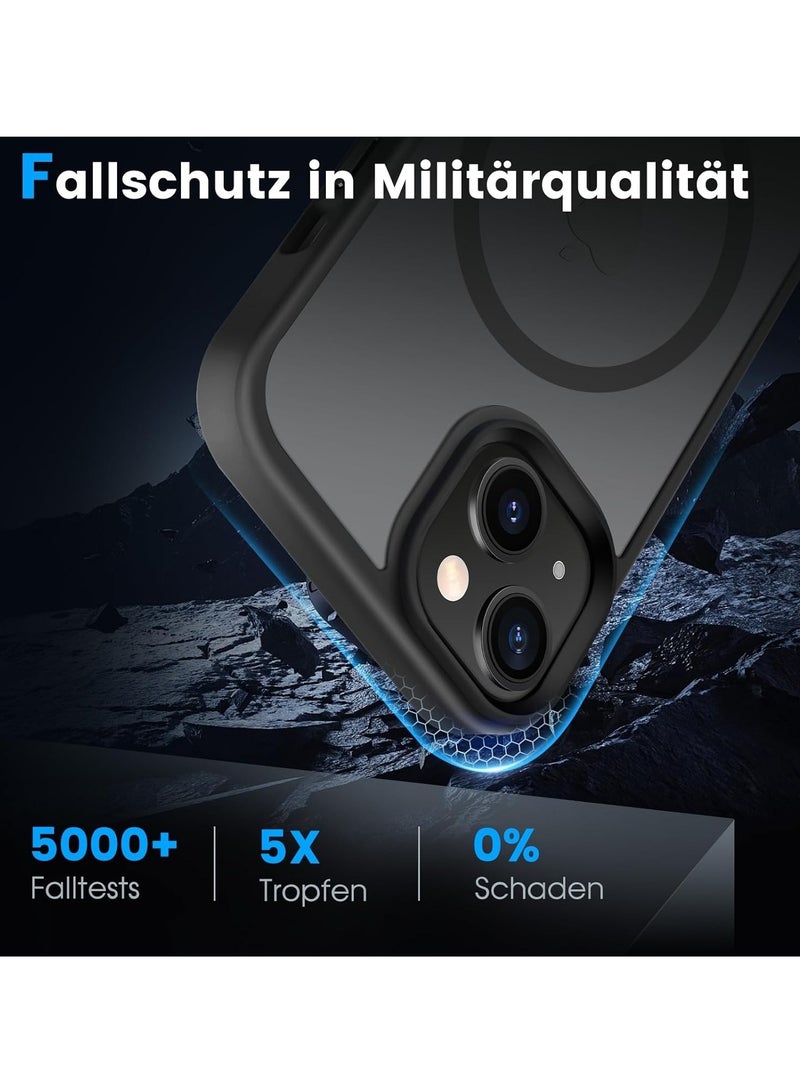 TIGER Shockproof Matte Translucent Phone Case Compatible with iPhone 14 & 13 – MagSafe Compatible, Scratch-Resistant Protective Cover with Slim Fit and Matte Finish - Image 5