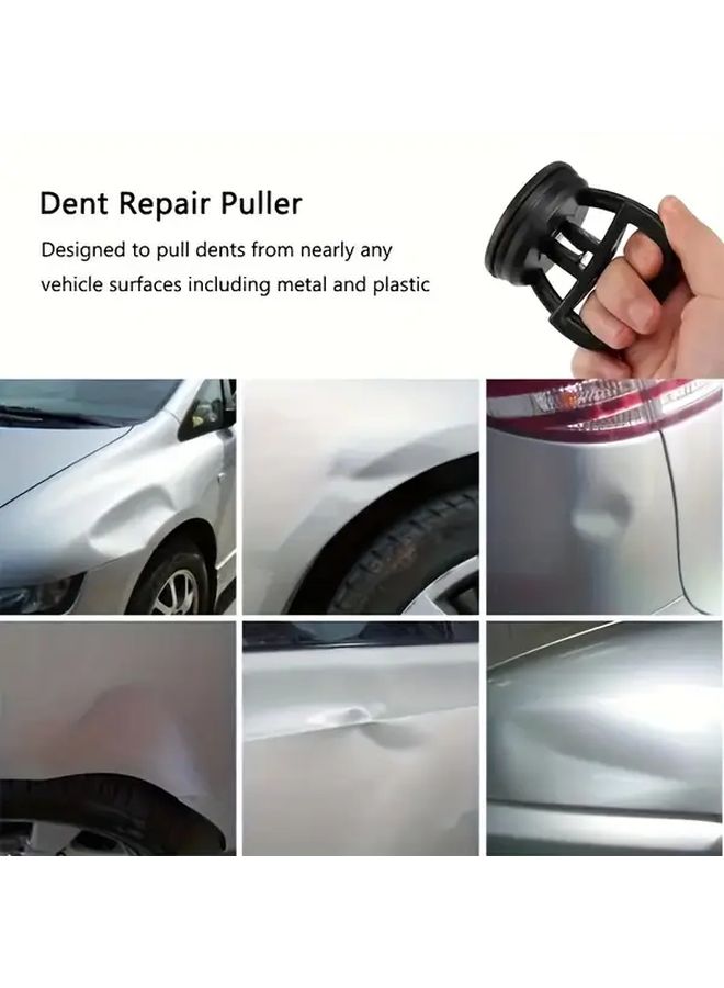 Black Mini Car Dent Puller Suction Cup Glueless Panel Removal Groove Extraction Tool - Image 3