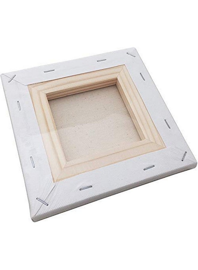 Eascan Art Painting Drawing and Sketch Accessories Mini Pre-Stretched Canvas 10 Oz. Super Saving Pack of 12. (12"x16") - Image 2