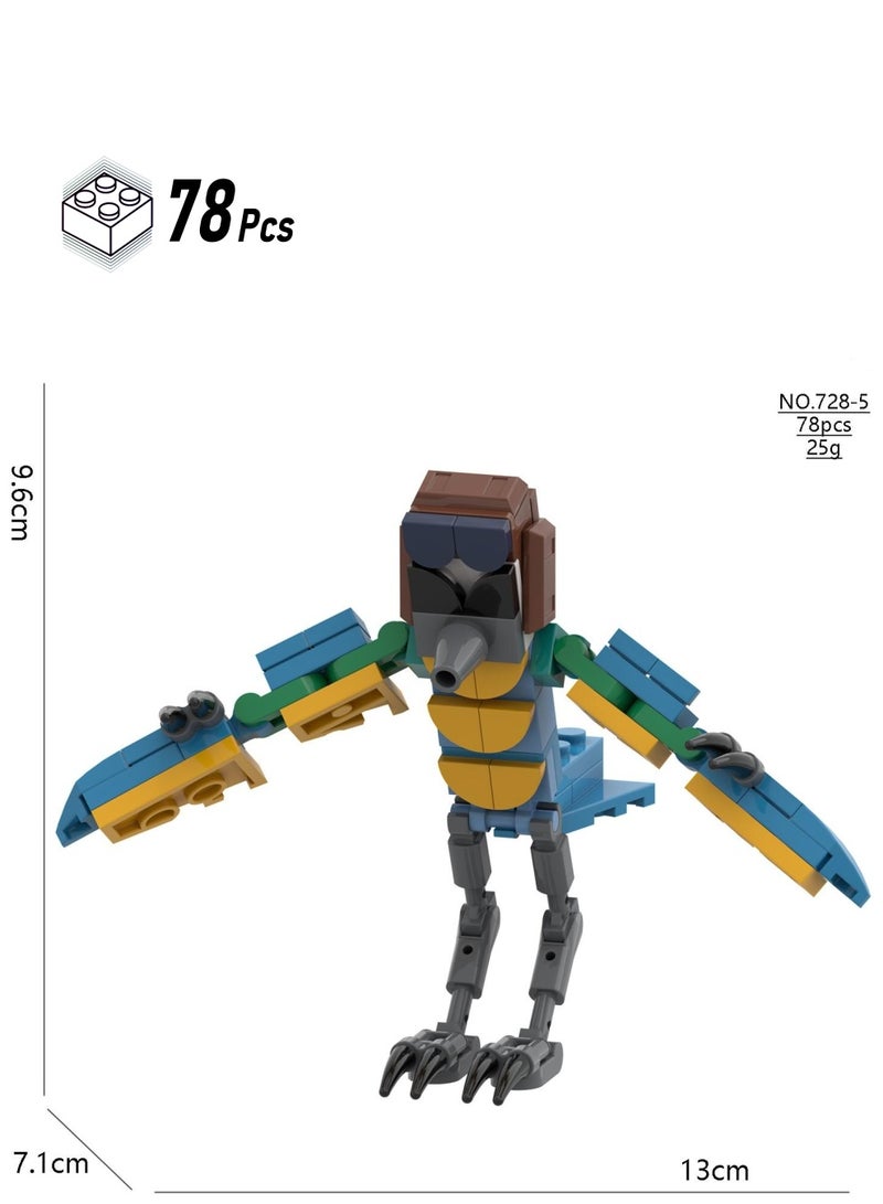 Bluejw New Funny Indio Park  Building Block Set Indio Park Toys,Game Model Toys Ideas Collectible Building Bricks Birthday Gift For Kids