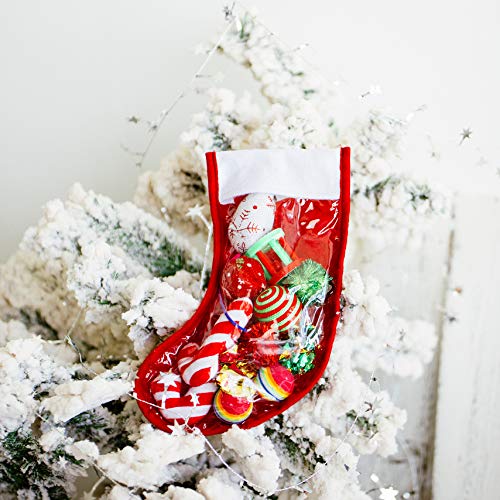 Highland Farms Select Christmas Stocking Cat Gifts Set - Cat Toy Filled - Kitty Festive Stocking Variety Pack Toy - 12 Packs - Image 5