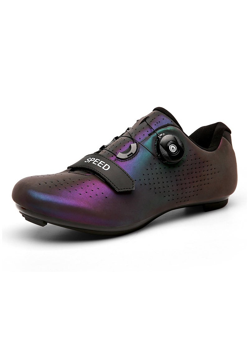 KUYING New Type of Road Lock Cycling Shoes Hard Sole Mountaineering Shoes Racing Sports Shoes 