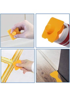 Generic caulking tool, caulk remover, 5 in 1 caulk tool kit, silicone caulk and plastic Scraper for Kitchen, Bathroom, Window and Sink Joint blue  - Image 3