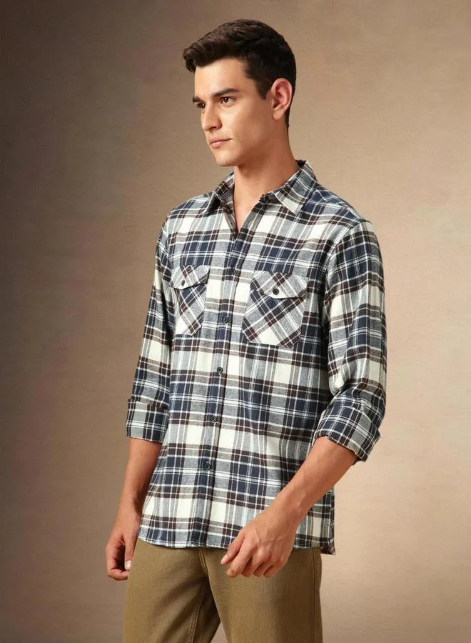 Dennis Lingo Dennis Lingo Plaid Flannel Long Sleeves Shirt