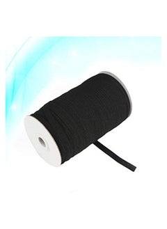 Generic Elastic Bands Spool Sewing Band Flat Elastic Cord for DIY Craft Knitting Sewing 130m (Black)  - Image 3