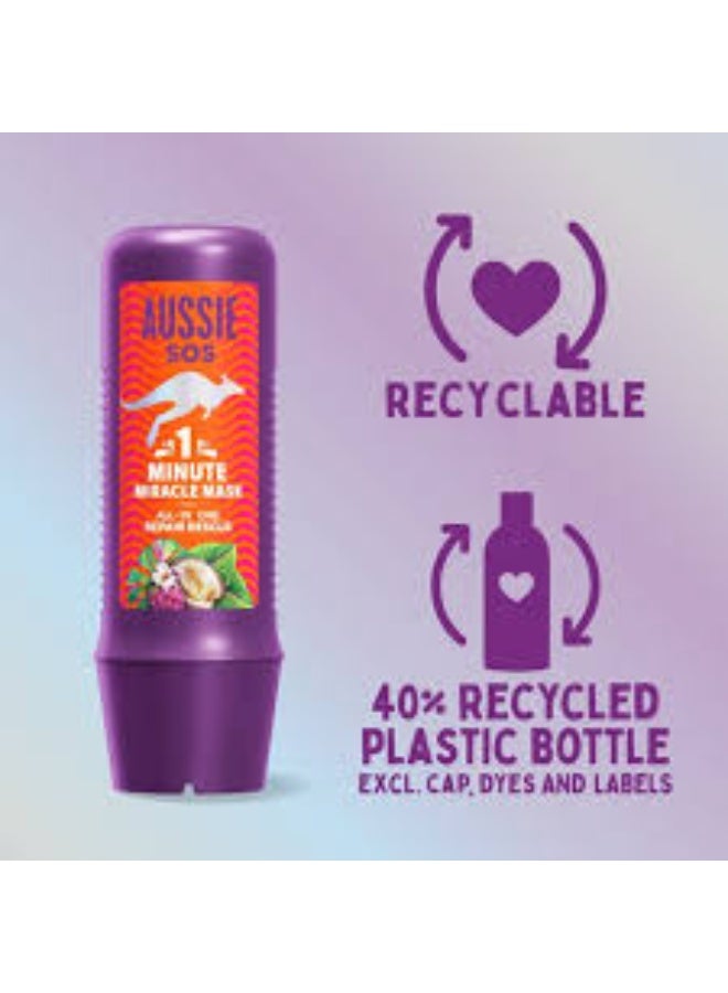 أوسي قناع إنقاذ اللون المعجزة من أوسي إس أو إس 1 مينت 250 مل - Image 2