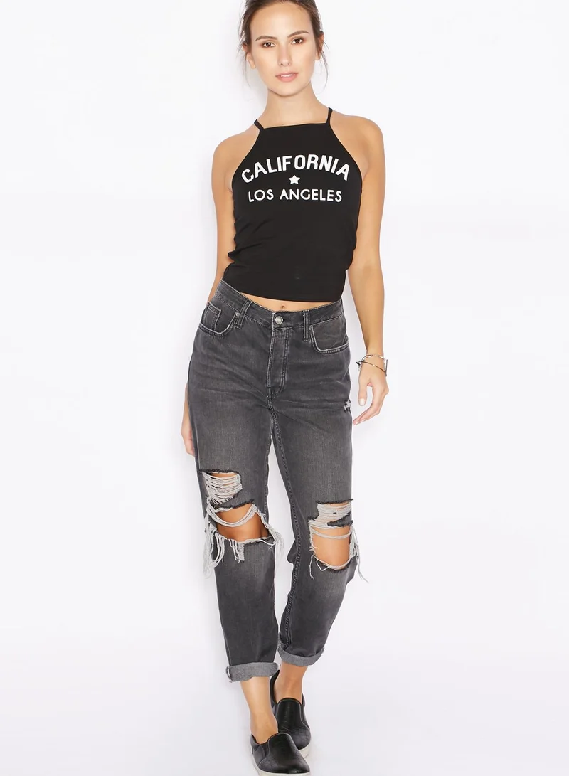 Miss Selfridge California 90's Crop Top