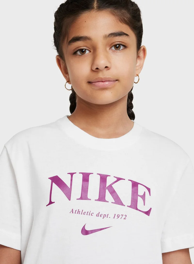 Nike Youth Nsw Trend Boyfriend T-Shirt