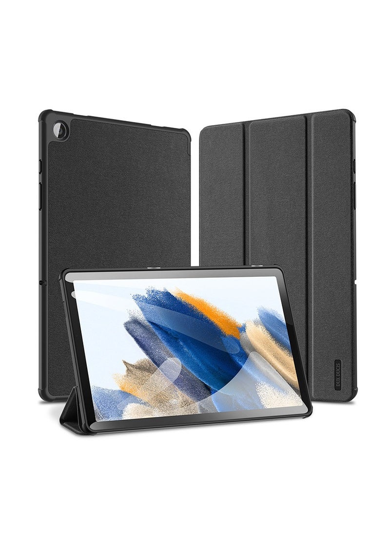 عام غطاء مناسب لـ Samsung Tab A11 Plus - غطاء جلدي مقاوم للخدوش، نوع الطية الثلاثية، تغطية كاملة - Image 1