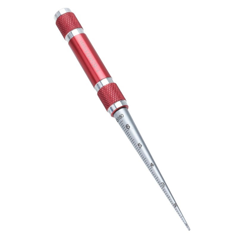 Aperture Gauge 1-6.5mm Stainless Steel Taper - 0.1mm Division Laser Scale for Thin Walled Parts Inner Hole Measurement - Image 4