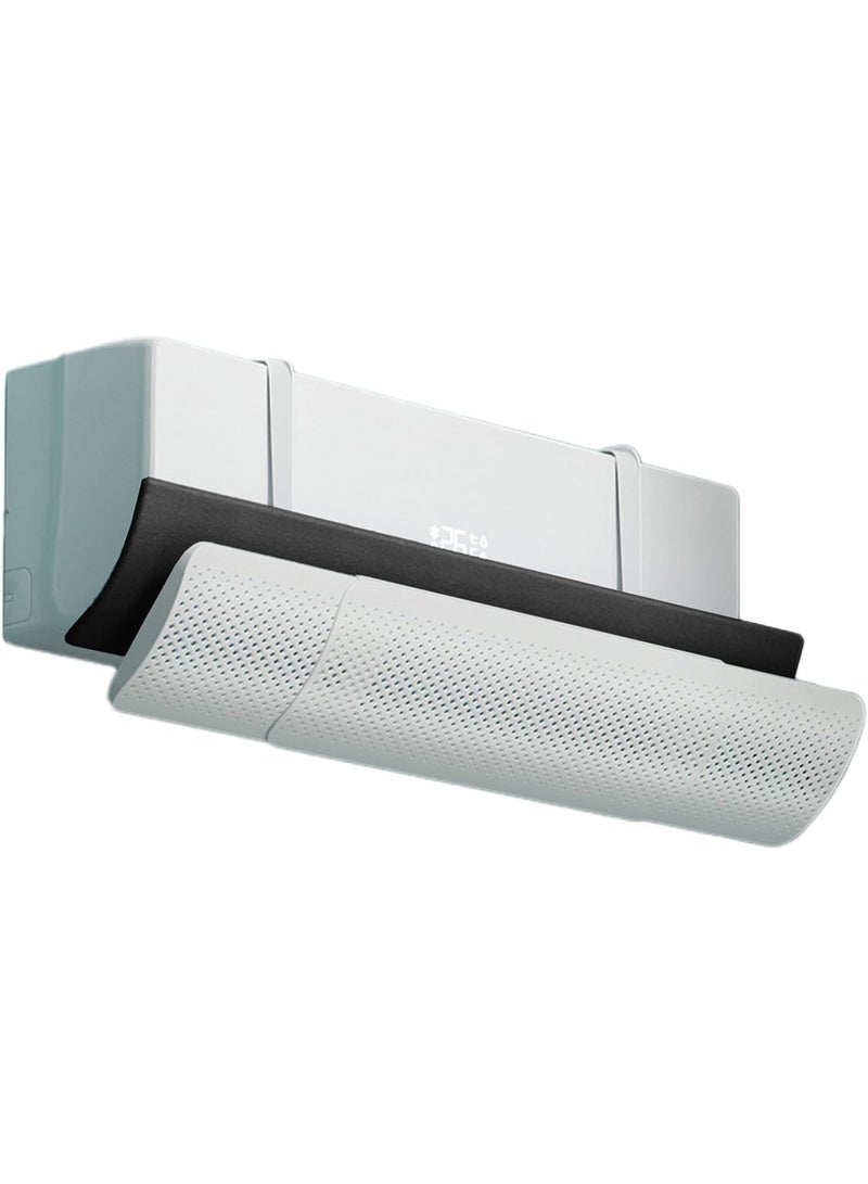 Kawkab Airflow Deflector 3-in-1 Adjustable AC Deflector, Universal Telescopic Anti-Direct-Blow Extendable AC Cover, Explosion-Proof Wind Deflector, Airflow Deflector, AC Deflector for Split-Type Air Conditioners, Adjustable from 49cm to 87cm, Anti-Direct-Blow Outlet Cover for Wall-Mounted Units - Image 1