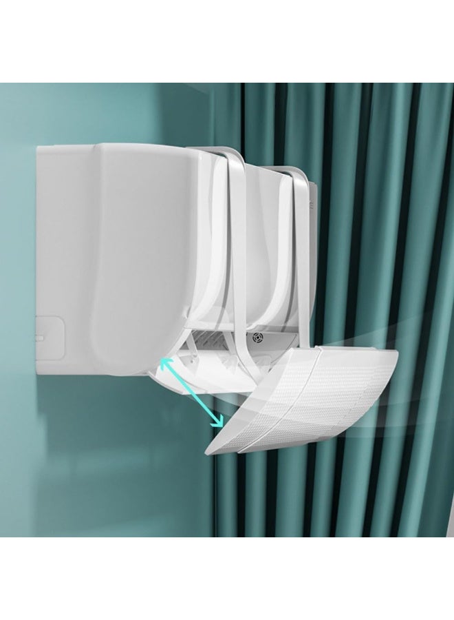 Kawkab Airflow Deflector 3-in-1 Adjustable AC Deflector, Universal Telescopic Anti-Direct-Blow Extendable AC Cover, Explosion-Proof Wind Deflector, Airflow Deflector, AC Deflector for Split-Type Air Conditioners, Adjustable from 49cm to 87cm, Anti-Direct-Blow Outlet Cover for Wall-Mounted Units - Image 5