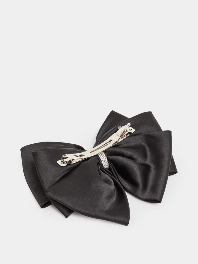 Styli Styli Embellished Ribbon Hair Clip
