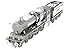Fascinations Metal Earth Harry Potter Hogwarts Express Train 3D Metal Model Kit - Image 2