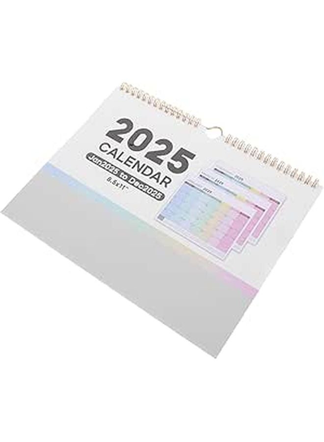 تقويم حائط صغير لعام 2025 مع العطلات الدولية للتخطيط النسائي - Image 1