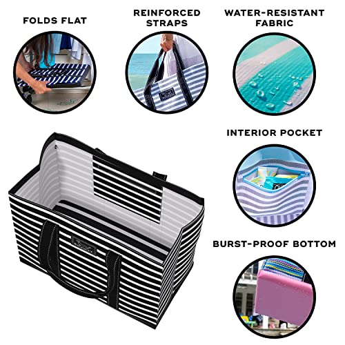 SCOUT Original Deano Tote Large - Durable Lightweight Open Top Beach, Pool & Lake Bag, Inside Zip Pocket, Folds Flat - Image 2