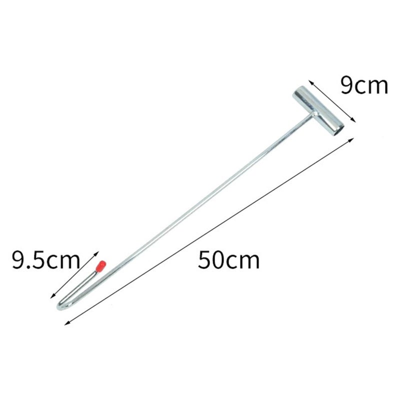 Sheep Catching Tool Grabber Portable Livestock Snare Heavy Duty Sheep Hook for Farm- 50cm - Image 2
