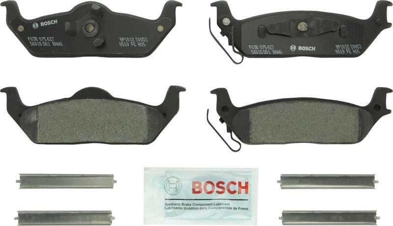 BOSCH BP1012 QuietCast Premium Semi-Metallic Disc Brake Pad Set - Compatible with Select Ford F-150; Lincoln Mark LT; REAR - Image 4