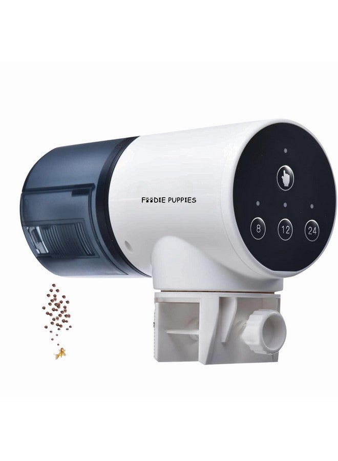 وحدة تغذية الأسماك الأوتوماتيكية ثلاثية الاتجاهات، مؤقت طعام السلاحف، ملحقات حوض السمك - (Ysq - 730) لأحواض السمك البحرية والبركة (لا يشمل البطارية) - Image 1