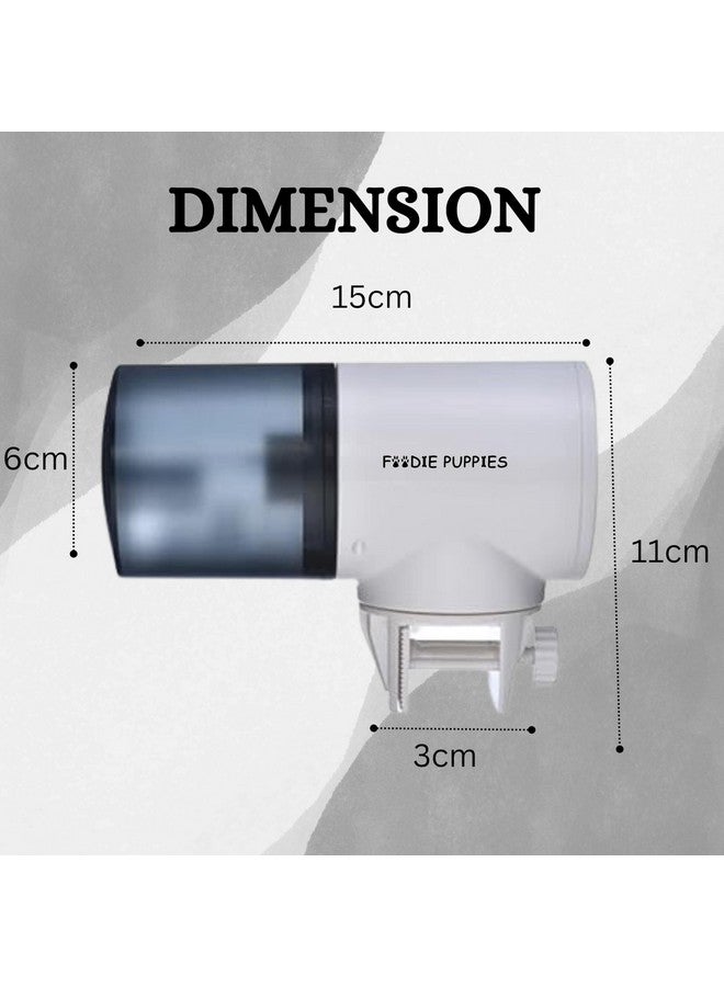 وحدة تغذية الأسماك الأوتوماتيكية ثلاثية الاتجاهات، مؤقت طعام السلاحف، ملحقات حوض السمك - (Ysq - 730) لأحواض السمك البحرية والبركة (لا يشمل البطارية) - Image 2