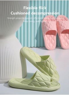 Gerenic EVA flip flops unisex soft non-slip sandals suitable for hotel bathroom swimming size 40-41  - Image 2
