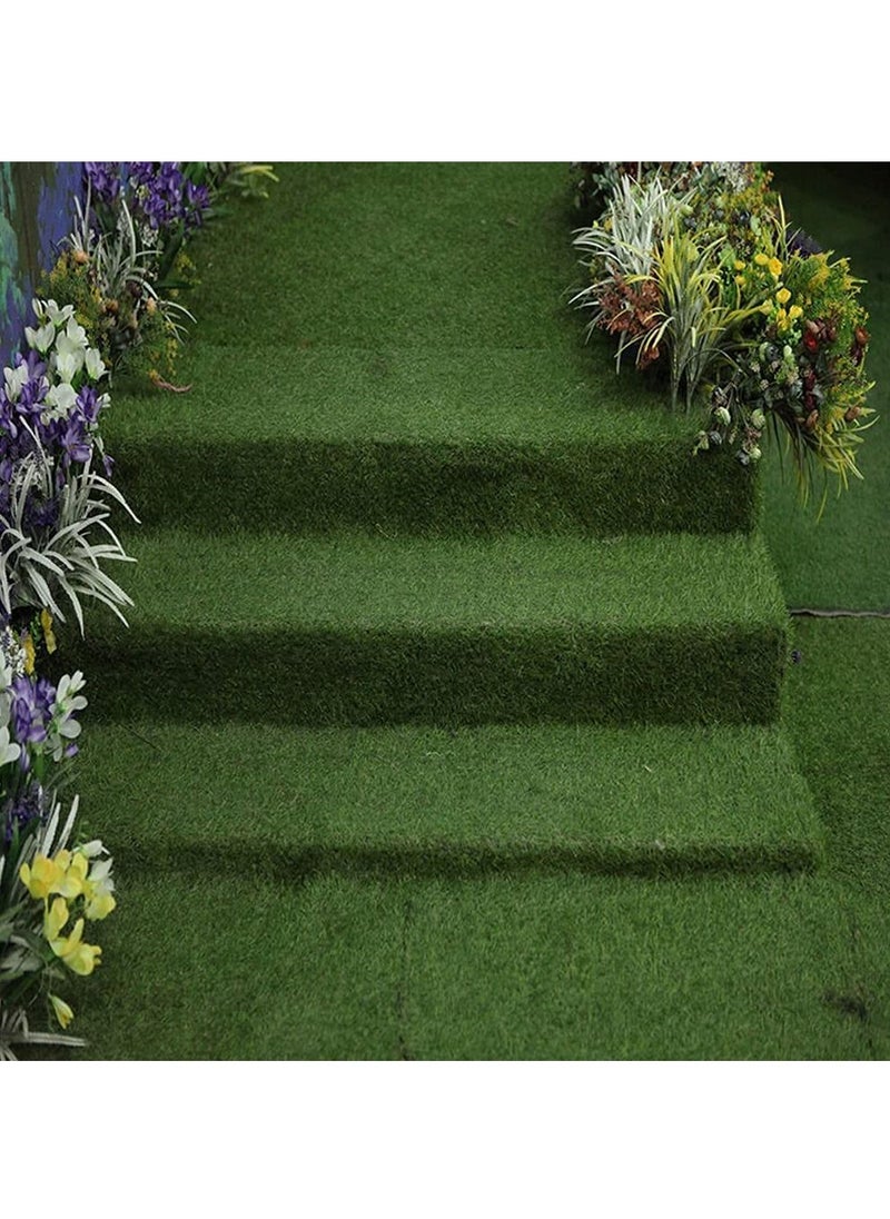 LINGWEI - Artificial Grass Wall Grass Carpet Fake Grass Turf Mat 200x400cm - Image 1