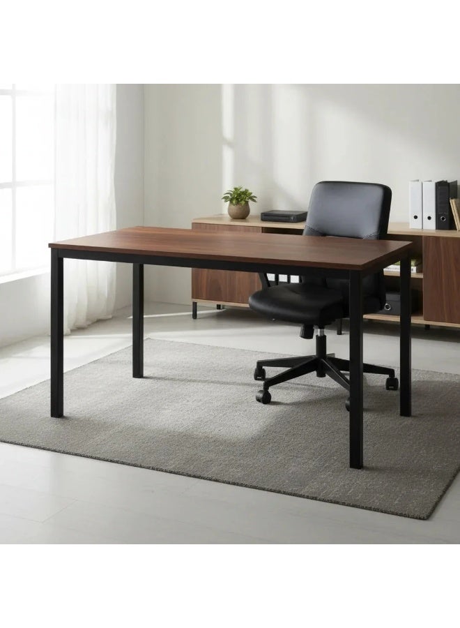 فيرنايل مكتب - 120×60×75سم- سطح خشب ام دي اف وشاسيه حديد - FUR2-DSK857410