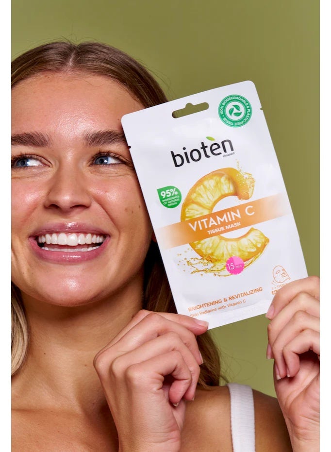 bioten Vitamin C Tissue Mask x1 - Image 3