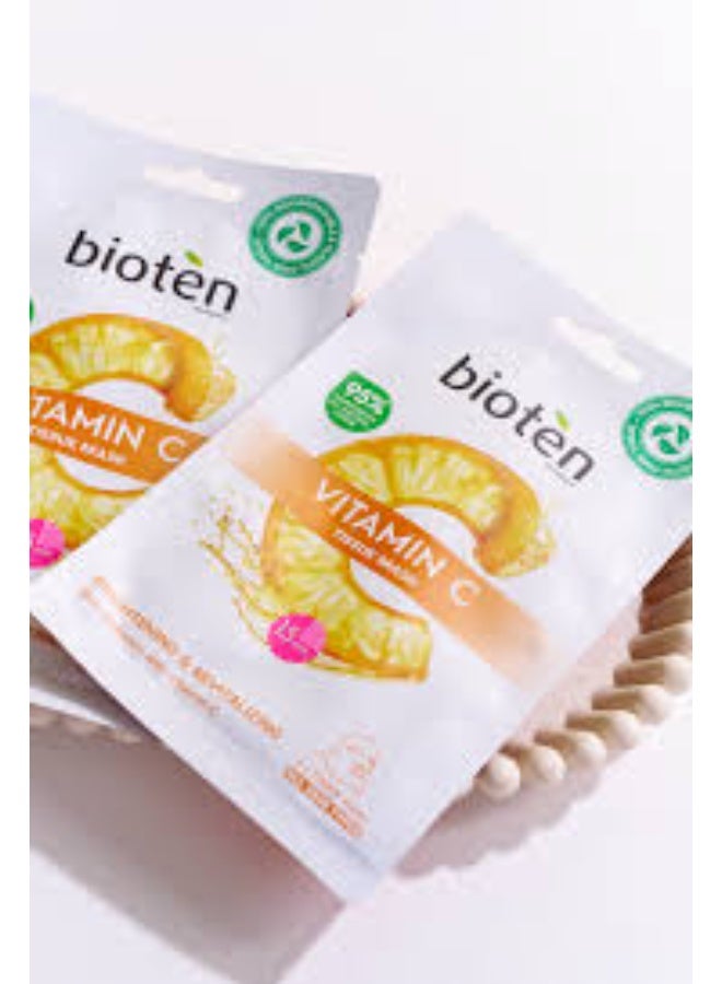 bioten Vitamin C Tissue Mask x1 - Image 2