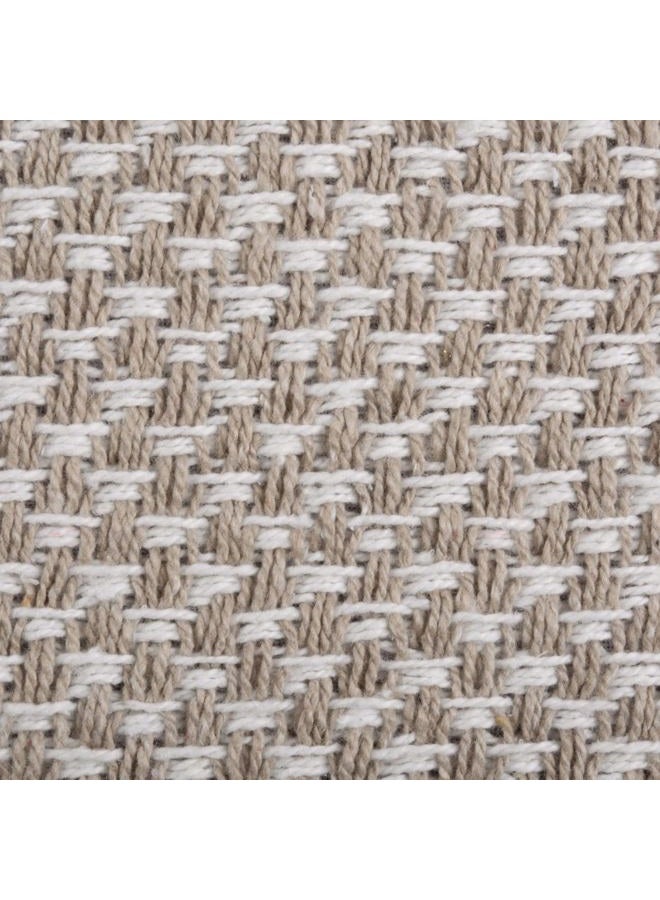 DII CAMZ11276 Braided Farmhouse Woven Table Runner, 15 x 72 inches, Stone - Image 2