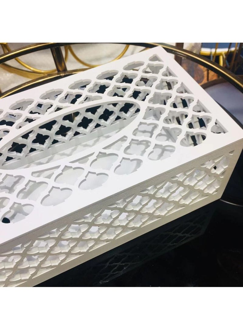 FFD Tissue Case Napkin Dispenser Tissue Box Holder Modern Minimalist and Durable Facial Tissue Cover Case Decoration Paper Box Decoration  - Image 3