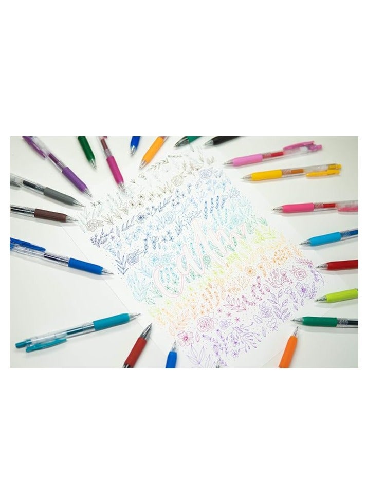 ZEBRA SARSCLIP GEL RETRACTABLE SMOOTH PACK OF 12 BLACK - Image 2