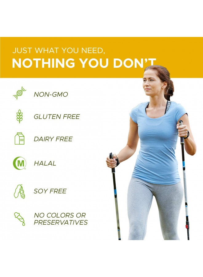 Noor Vitamins Noor Vitamins Halal Vitamin D, Halal Vitamin D3, 5000 IU Softgels, Supports Bone, Immune & Heart Health, from Safflower Oil to Maximize Absorption, Non-GMO, Gluten Free & Halal (60 Count) - Image 5