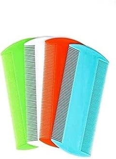 3PCS Double Sided Nit Combs for Head Lice Detection (assorted color)