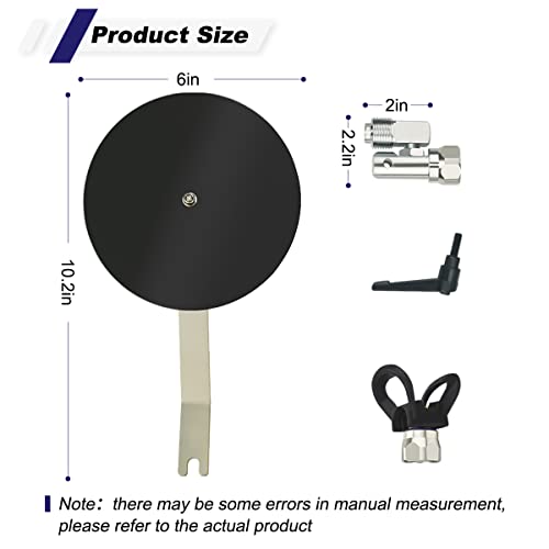 ZHUITU Airless Spray Gun Guide Spray Tool Paint Accessory Extension Airless Paint Sprayer Nozzle (black) - Image 2